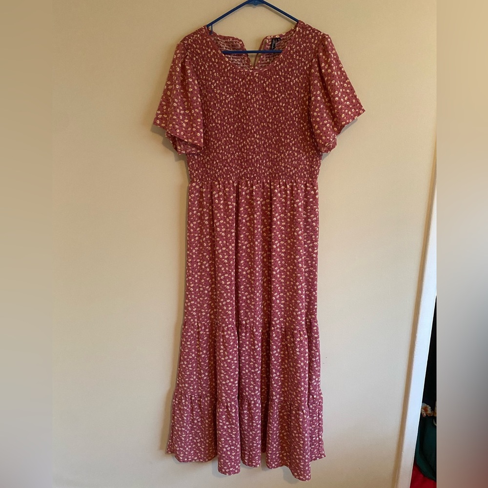 Kranda Summer Foral Maxi Dress